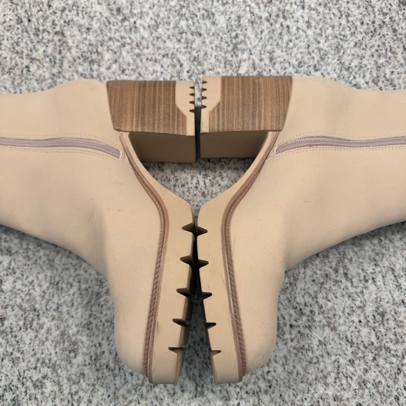 Altar’d State Cream Taupe Chelsea Boots - Picture 6 of 13